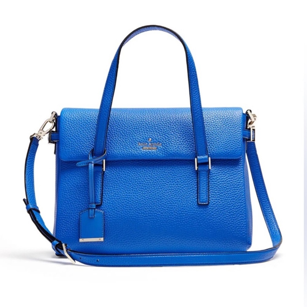 kate spade new york Holden Street Leslie Leather Top Handle Bag Crossbody Purse